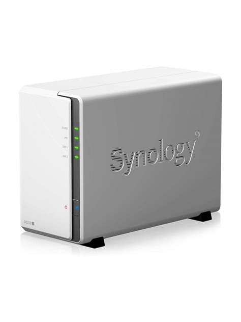 Synology 2 Bay Nas Diskstation Ds220j Diskless 2 Bay