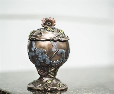 Dragonfly Memorial Decorative Cremation Funeral Ashes Urn