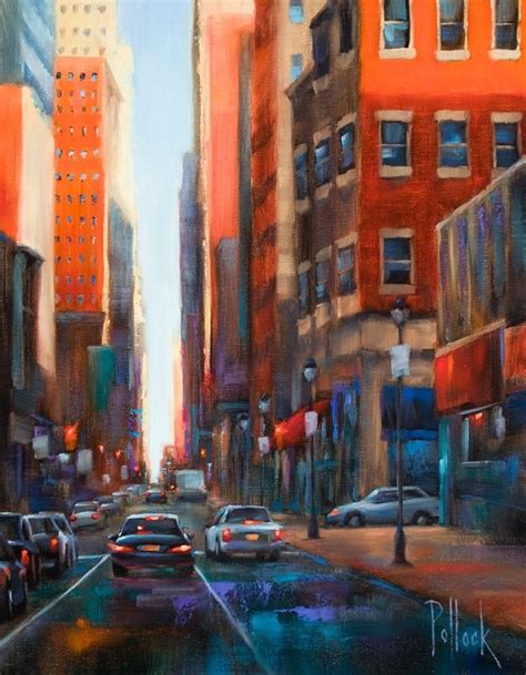 35 Ultimate Cityscape Painting On Canvas Cityscape Painting