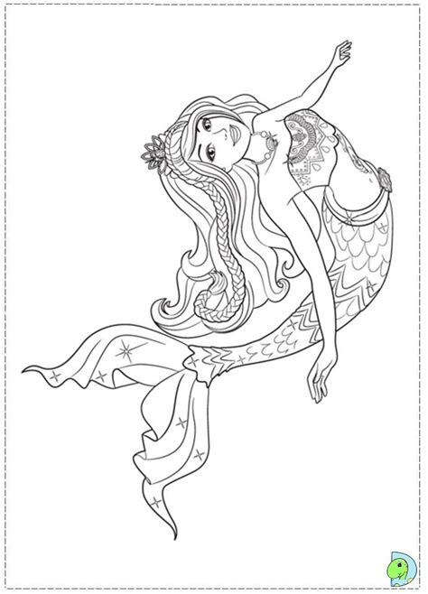 Download and print these barbie princess printable coloring pages for free. Barbie Mermaid Coloring Pages Sketch Coloring Page ...