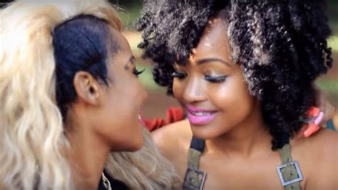 Lesbians Africa Kenya Black Girls Kiss Romance Relationship Couple