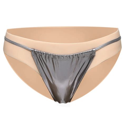 EYUNG Men S Underwear Silicone Fake Vagina Underwear Panties Insertable
