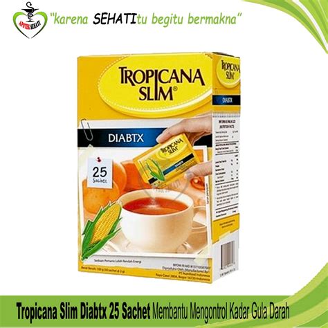 Jual Tropicana Slim Diabtx Gula Khusus Penderita Diabetes Shopee