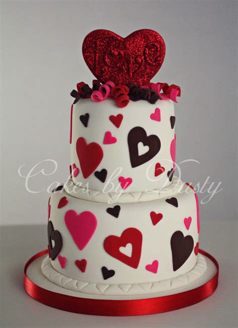 Posted by sweetest sins at 10:35 am. Cakes by Dusty: Little Valentine's Day Cake