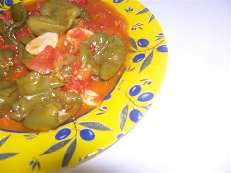 Poivrons verts à la tomate Olives Tomato Stuffed Peppers Vegetables
