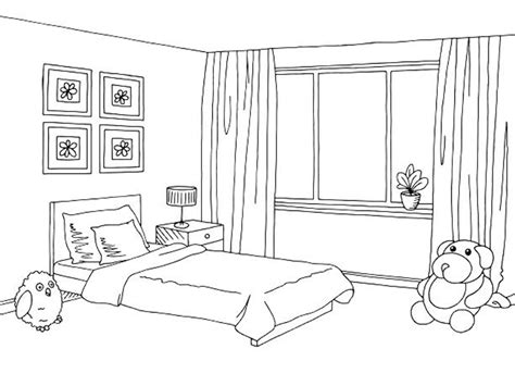 Download High Quality Bedroom Clipart Outline Transparent Png Images