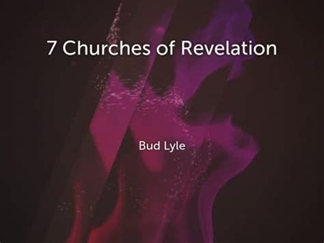 7 Churches Of Revelation Faithlife Sermons