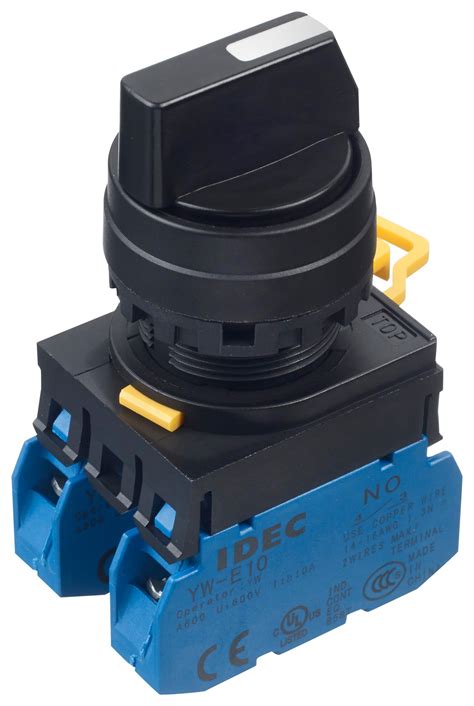 Yw1s 3e20 Idec Rotary Switch 3 Position 2 Pole