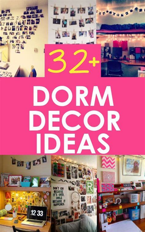 The challenge becomes how to decorate a dorm room on a budget without making permanent changes. Dorm Decorating Ideas - Society19 | Dorm room diy, Dorm ...