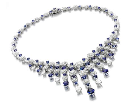 Graff Sapphire And Diamond Necklace Magnificent Jewels And Noble