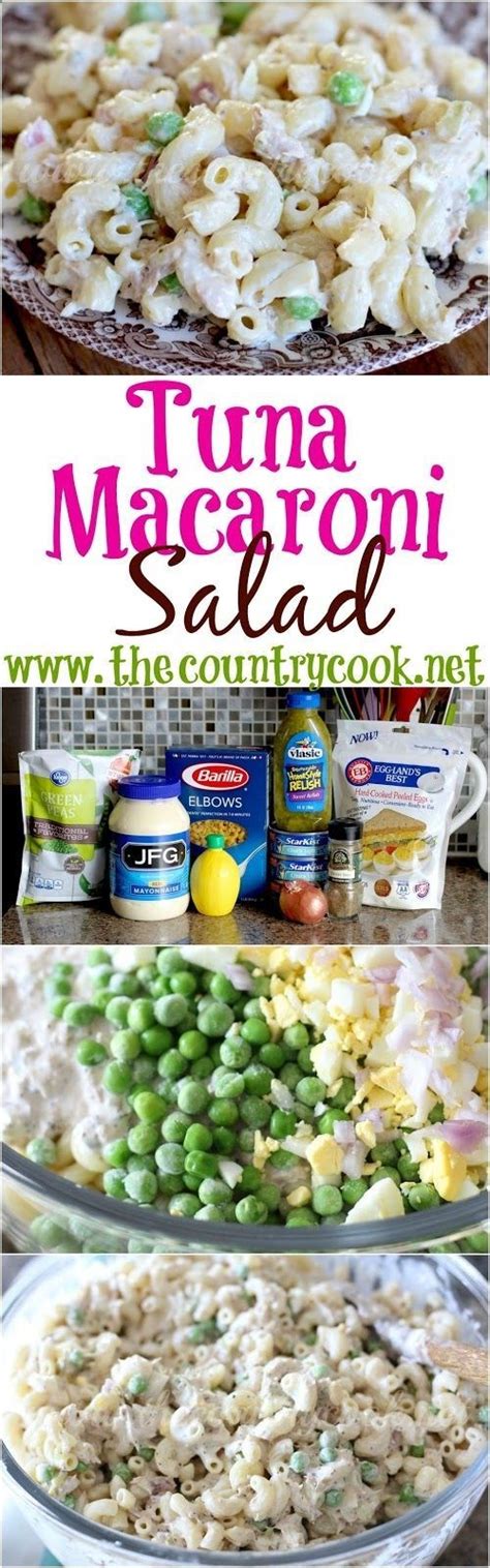 Blending mayonnaise with miracle whip cuts down on the sweet flavor. Webber on | Tuna macaroni salad, Food recipes, Salad recipes