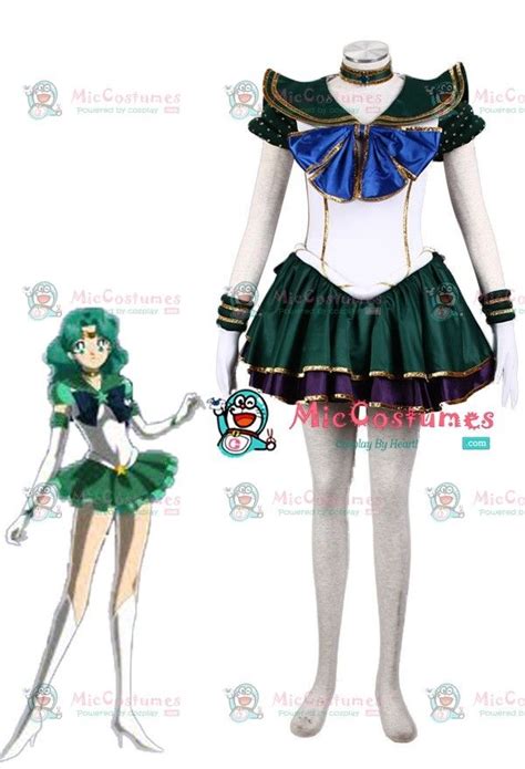 Sailor Moon Neptune Kaiou Michiru Cosplay Costume Drama Version Sales