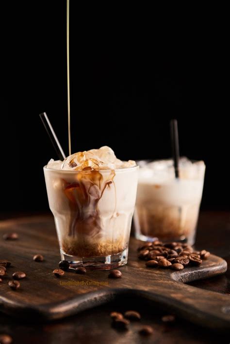low calorie white russian cocktail