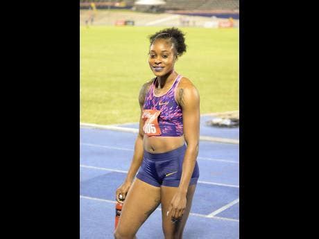 Born 28 june 1992) is a jamaican track and field sprinter specializing in the 100 metres and 200 metres.she completed a rare sprint double winning gold medals in both events at the 2016 rio olympics, where she added a silver in the 4×100 m relay. Thompson pleased with 60m win | Sports | Jamaica Star