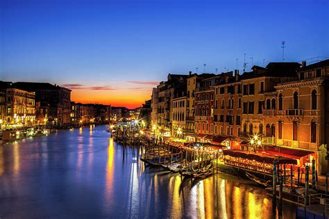 Venice At Twilight Photograph By Andrew Soundarajan Fine Art America