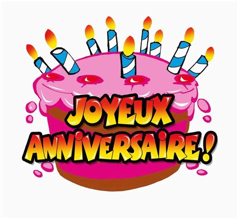 Happy Birthday Card In French Birthdaybuzz