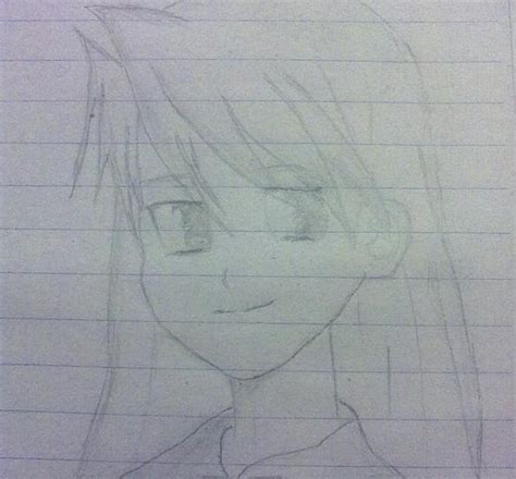 My First Anime Drawing By Hansijam On Deviantart