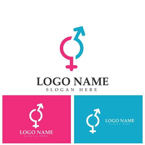 Gender Symbol Logo Of Sex And Equality Of Males And Females Vector Illustration 10268576 Vector