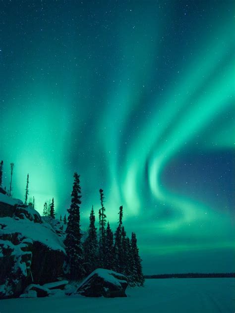 Flowing Light Northern Lights Aurora Borealis Northern Lights