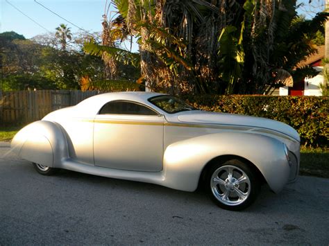 1939 Lincoln Zephyr Custom Ford Motor Company Hot Rods Automobile