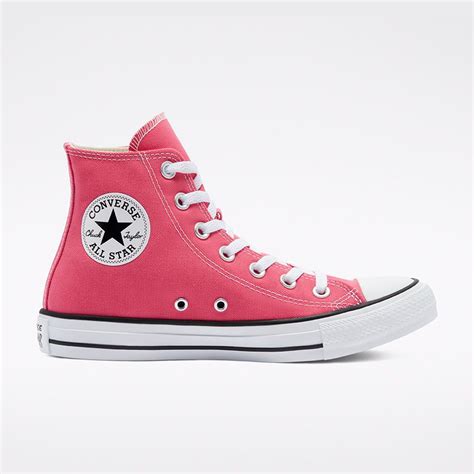 Converse Colour Chuck Taylor All Star High Top In Hyper Pink Converse