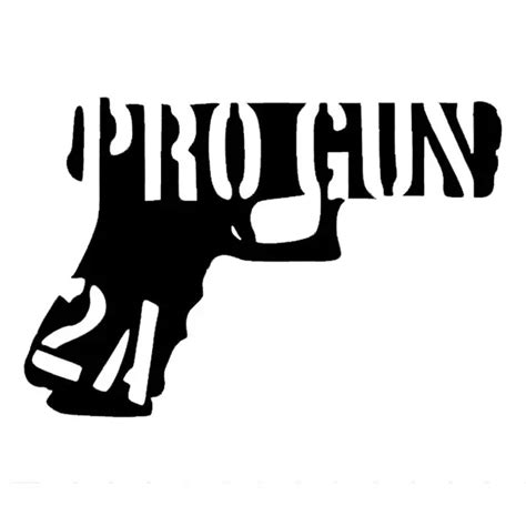 114cm78cm Pro Gun 2a Vinyl Decals Bumper Window Flag Texas Guns Car