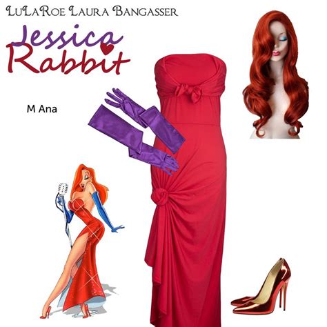 Lularoe Disneybounding Jessica Rabbit Who Framed Roger Rabbit