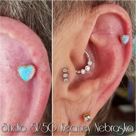 Beverley Had Her Heart Set On A New Helix Piercing Today Her Cute