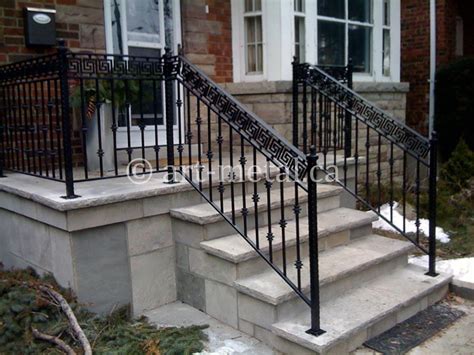 Stair railings are a necessary part of the architecture of your home if you have stairs. Exterior Railings & Handrails for Stairs, Porches, Decks
