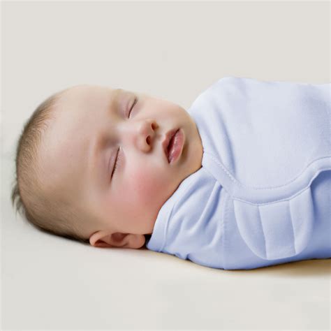 Swaddle Me Light Blue Sleeping Baby Swaddle Summer Baby Swaddleme