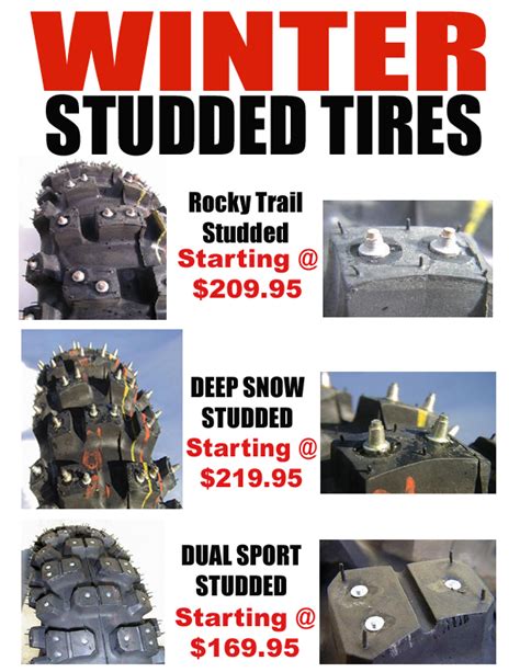 Are winter studded motorcycle tires legal? Kevin's Cycle - Rt.123 Norton, MA 02766: Winter Studded Tires