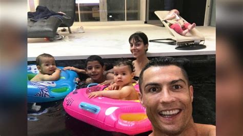 Ronaldo jr., eva, alana & mateo ronaldo. Cristiano Ronaldo Posts an Adorable Message for Twins Eva ...