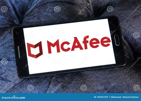 Mcafee Company Logo Editorial Photo Image Of Company 105557391