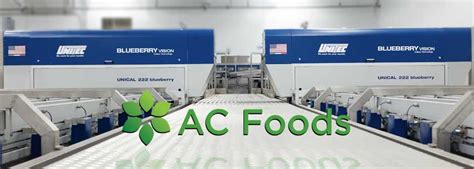 Ac Foods Has Chosen Blueberry Vision From Unitec Andnowuknow