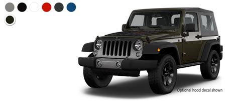 2016 Jeep Wrangler Color Options Autonation Chrysler Jeep West