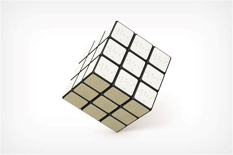 Color Rubik Cube For The Blind Yanko Design