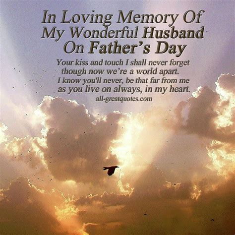 Happy father's day in heaven to the best dad anywhere! MY WONDERFUL HUSBAND IN HEAVEN | Birthday wish for husband ...