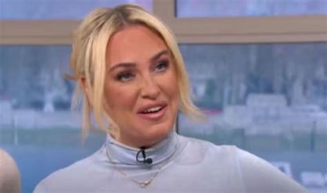 itv this morning fans reel after josie gibson last day message tv and radio showbiz and tv