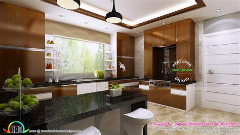 Kitchen And Dining Room Interior Ideas Kerala Home Design Bloglovin