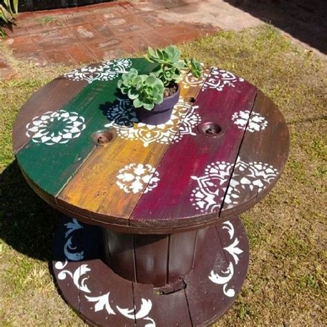 Diy Cable Spool Repurpose Ideas For Balcony Decoration Cable Spool