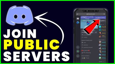 How To Join A Public Discord Server On Your Mobile Device Youtube