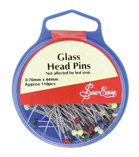 Glass Head Pins 10g 34mm X 060mm By Sew Easy In Christmas T Ideas