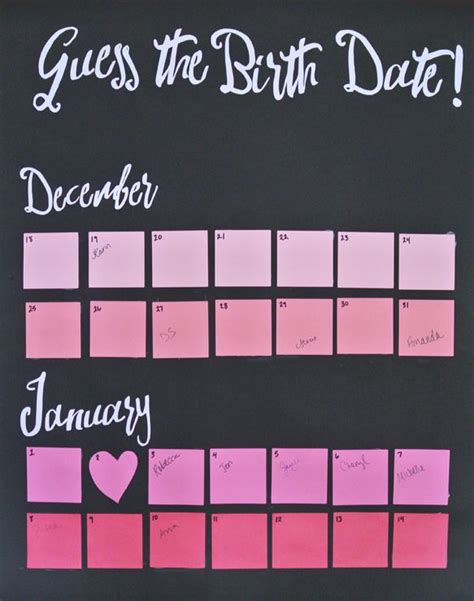 I will be hosting a charity sweepstake to guess the birth date, gender, and weight of my partner glenn and my first born child (due 19th december 2015) to enter, please make a donation to either charity, or both if you wish to, and guess the birth date, gender, and weight of baby boyce in a message to. guess the birth date baby shower game | parties & weddings ...