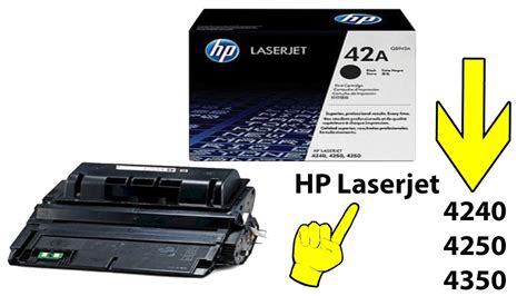 Hp Laser Jet 42a Toner Refill Hp Laser Jet 4240 4250 4350 Printer