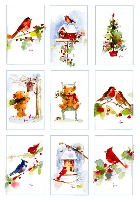 Watercolors Watercolor Christmas Cards Christmas Watercolor