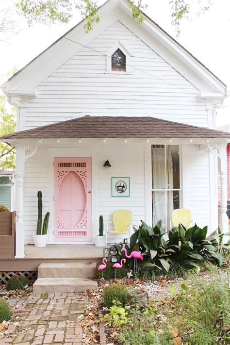This Houses Pink Door Is Just The Start Of Its Color Journey Pink