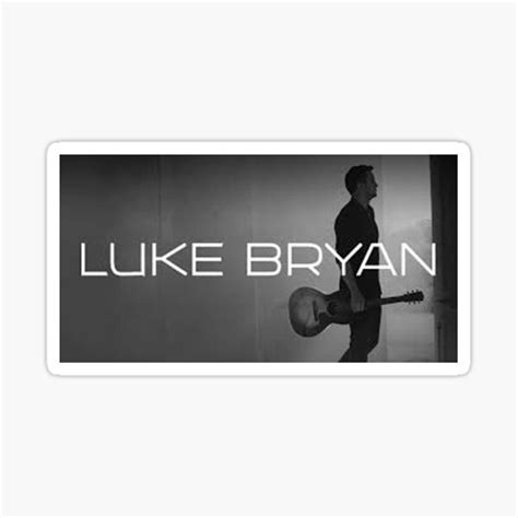 Luke Bryan Stickers Redbubble