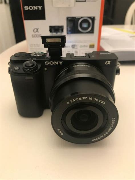 Sony Ilce6000lb Alpha A6000 Mirrorless Camera With 16 50mm Lens Black