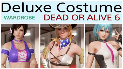Deluxe Costume Female All Costume Wardrobe Dead Or Alive 6 Youtube