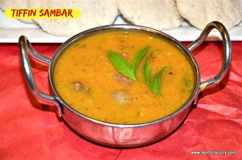 Tiffin Sambar Recipe For Idli Dosa Pongal Vadai Idiyappam